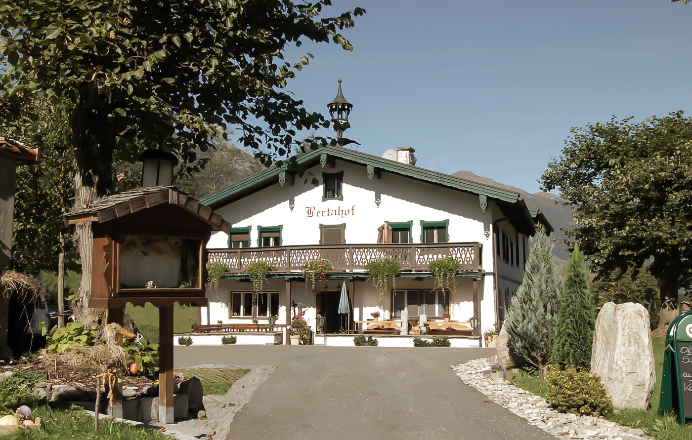 Speisekarte Restaurant Bertahof in Bad Hofgastein